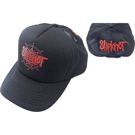 Slipknot šiltovka, Logo Mesh Back Black