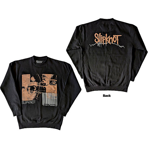 Slipknot mikina, Sweatshirt The End So Far Faces & Barcode BP Black, pánska