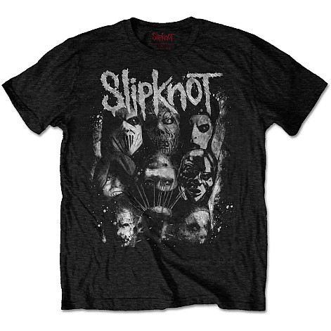 Slipknot tričko, WANYK White Splatter BP, pánske