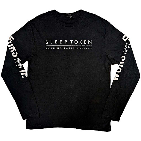 Sleep Token tričko dlhý rukáv, Worship Sleeve Print Black, pánske