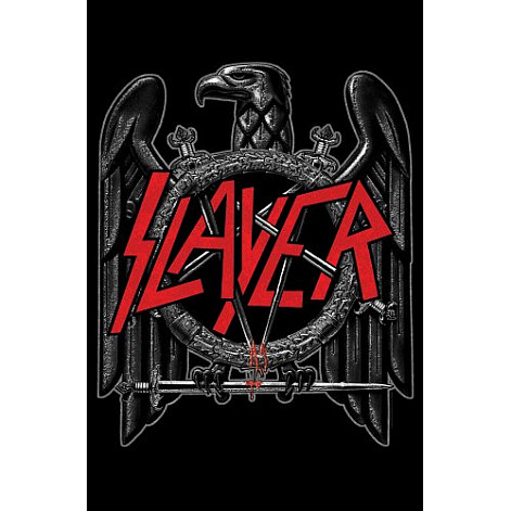 Slayer nášivka na chrbát 30x27x36 cm, Black Eagle, uni