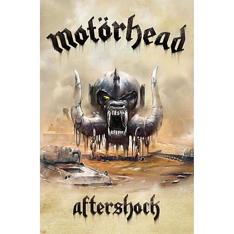 Motorhead textilný banner 68cm x 106cm, Aftershock