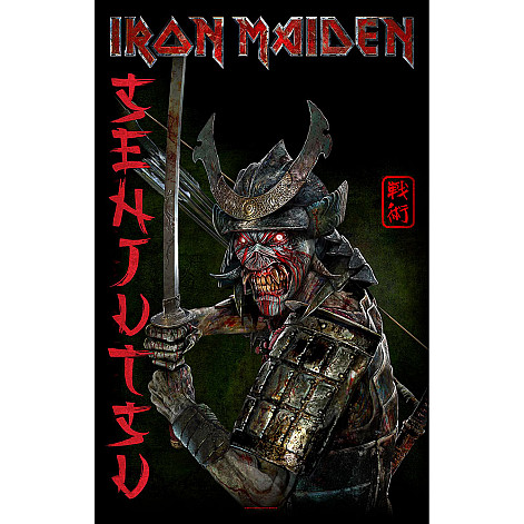 Iron Maiden textilný banner 70cm x 106cm, Senjutsu Album