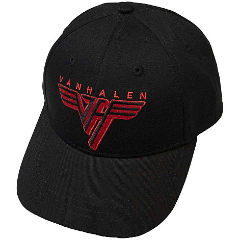 Van Halen šiltovka, Classic Red Logo Black, unisex