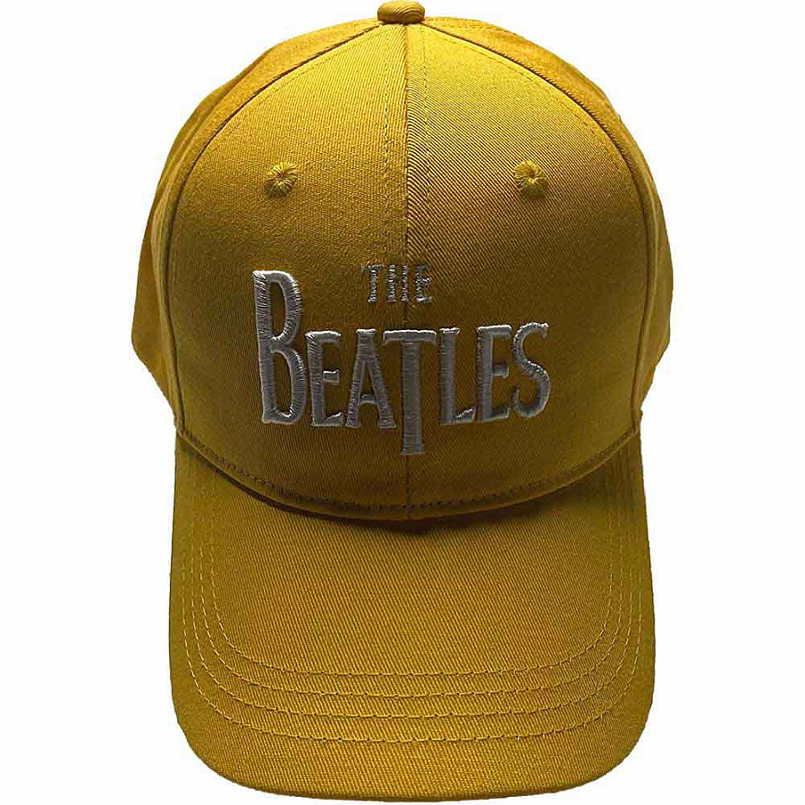 The Beatles šiltovka White Drop T Logo Yellow Musicwear Tričká Mikiny 4324