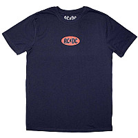 AC/DC tričko, Mini Oval Logo Navy Blue, pánske