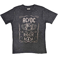 AC/DC tričko, Cannon Swig Dip-Dye Black, pánske