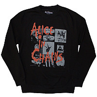 Alice In Chains mikina, Sweatshirt Albums Montage Black, pánska