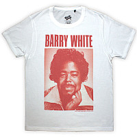 Barry White tričko, Box Photo White, pánske