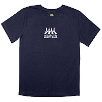 The Beatles tričko, Mini Abbey Road Crossing Silhouette Navy Blue, pánske