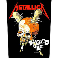 Metallica nášivka na chrbát CO+PES 30x27x36 cm, Damage Inc