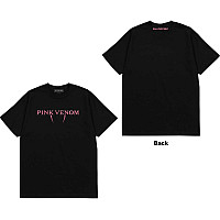 BlackPink tričko, Pink Venom Logo BP Black, pánske