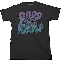 Deep Purple tričko, Bubble Logo Black, pánske