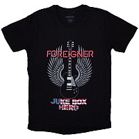 Foreigner tričko, Juke Box Hero Black, pánske