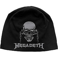 Megadeth zimný čiapka CO, Vic / Logo JD Print Black, unisex