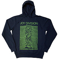 Joy Division mikina, Unknown Pleasures FP Navy Blue, pánska