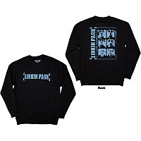 Linkin Park mikina, Sweatshirt Meteora Portraits BP Black, pánska