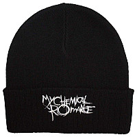 My Chemical Romance zimný bavlněný čiapka, The Black Parade Logo Black, unisex