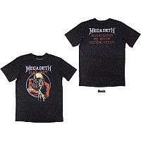 Megadeth tričko, Black Friday Wash BP Charcoal Grey, pánske