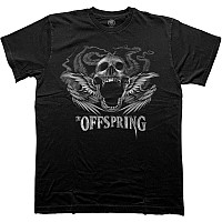 The Offspring tričko, Feathered Winged Skull Black, pánske