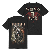 Powerwolf tričko, Wolves of War BP Black, pánske