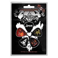 Venom set trsátek 5 ks 1mm, Black Metal