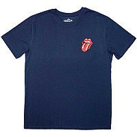 Rolling Stones tričko, Mini Classic Tongue Denim Blue, pánske