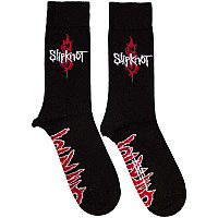 Slipknot ponožky, Tour '22 Black, unisex - velikost 7 až 11 (40 až 45)