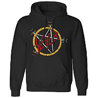 Slayer mikina, Pentagram Distressed Black, pánska