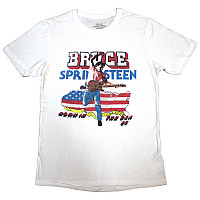 Bruce Springsteen tričko, Born in The USA '85 White, pánske