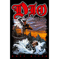 DIO textilný banner 70cm x 106cm, Holy Diver