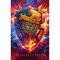 Judas Priest textilný banner PES 70cm x 106cm, Invincible Shield Multicolour