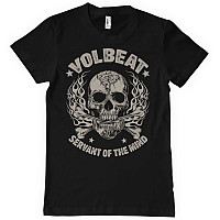 Volbeat tričko, Skull & Crossbones Black, pánske