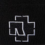 Rammstein zimný čiapka, Silver Logo Black One Size, unisex