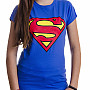 Superman tričko, Shield Blue, dámske