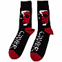 Alice Cooper ponožky, Face Black, unisex - velikost 7 až 11 (40 - 45)