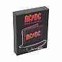 AC/DC peňaženka 11 x 9 x 2 cm s řetízkem/ 220 g, Red Logo