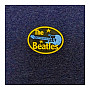 The Beatles tričko, Oval Logo Dip Dye Wash Navy Blue, pánske