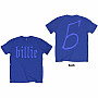 Billie Eilish tričko, Billie 5 BP Blue, pánske