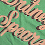 Britney Spears tričko, Retro Text Ringer Green, pánske