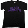 Black Sabbath tričko, Wavy Logo Diamante Eco Friendly Black, pánske