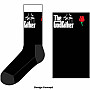 The Godfather ponožky, Logo White Black, unisex - velikost 7 až 11 (40 až 45)