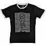 Joy Division tričko, Unknown Pleasures ECO Ringer BP Black, pánske