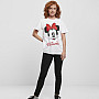 Mickey Mouse tričko, Minnie Mouse Girly White, dámske