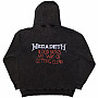 Megadeth mikina, Black Friday Wash BP Charcoal Grey, pánska