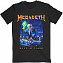 Megadeth tričko, Rust In Peace 30th Tracklist (Back Print) Black, pánske