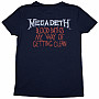 Megadeth tričko, Black Friday BP Navy Blue, dámske