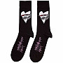 Machine Gun Kelly ponožky, Heart Face Black, unisex - velikost 7 až 11 (40 až 45)