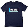 Oasis tričko, Maine Road Event Logo BP Navy Blue, pánske