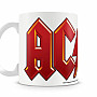 AC/DC keramický hrnček 250ml, AC/DC Logo Red